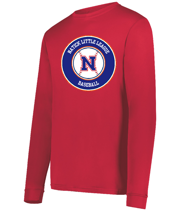 Natick Little League Adult/Youth Long Sleeve Wicking Tee