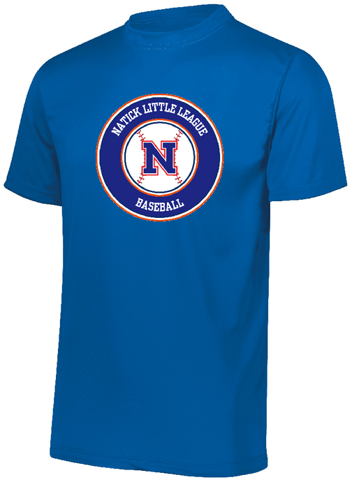 Natick Little League Adult/Youth Short Sleeve Wicking Tee