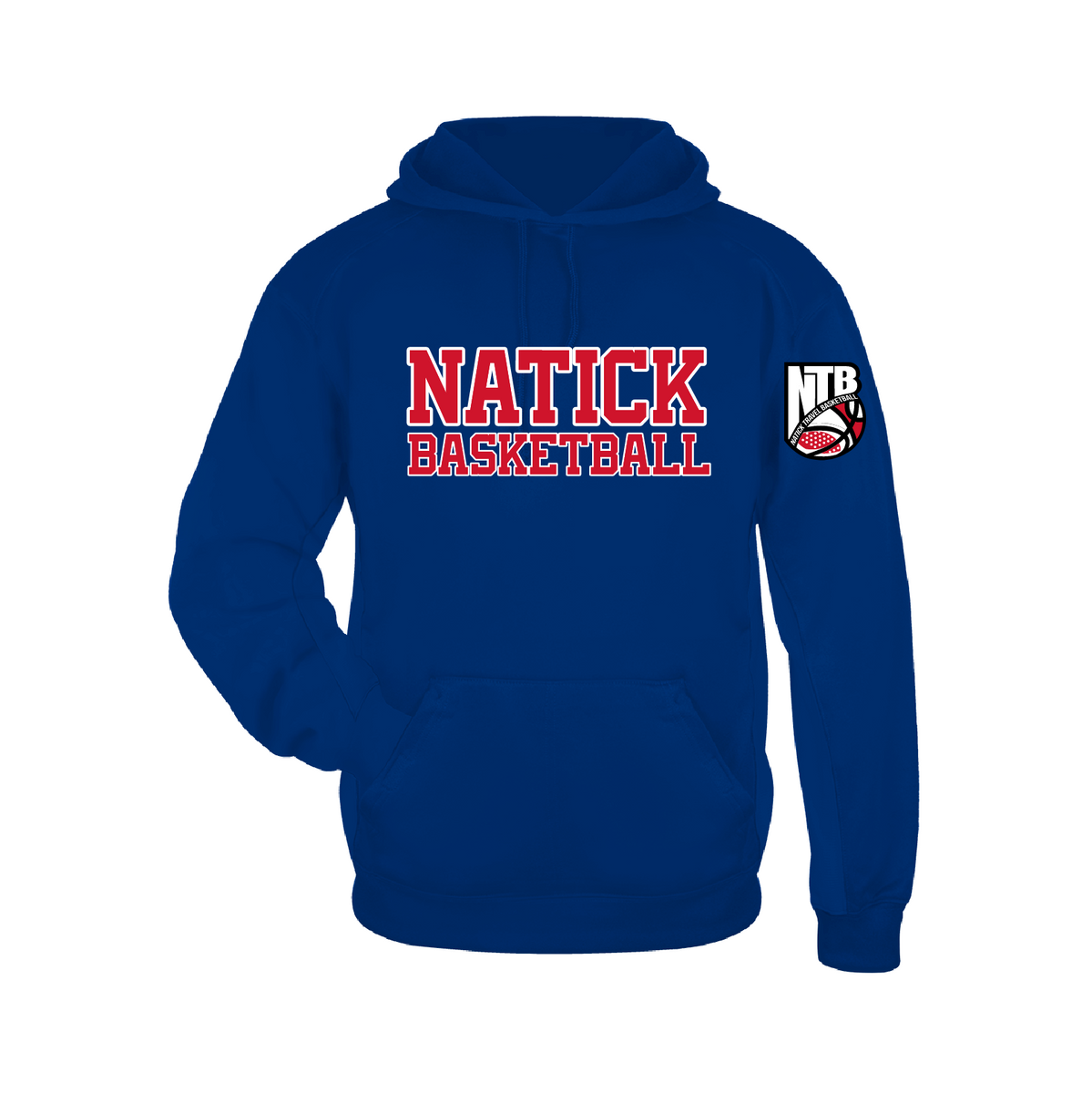 Natick Travel Basketball Performance Fleece Hoody Natick Outdoor Store