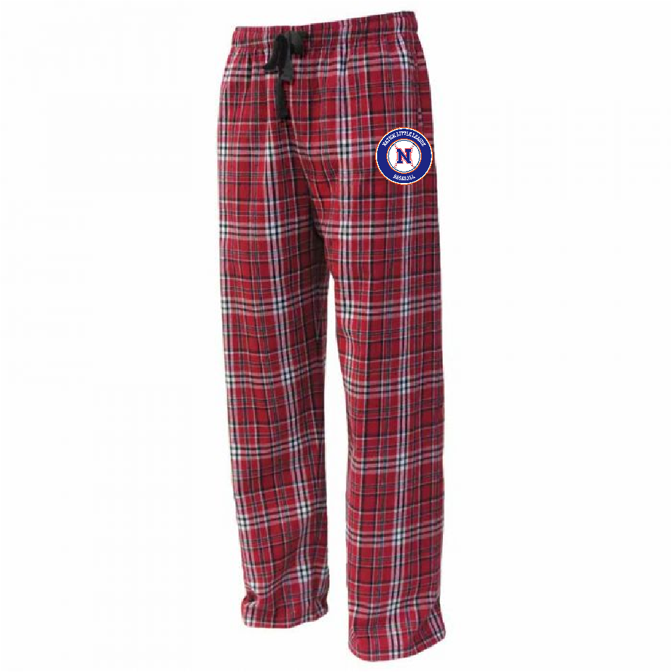 Natick Little League Flannel Pants