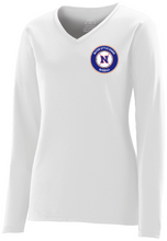 Load image into Gallery viewer, Natick Little League Ladies/Girls Long Sleeve Wicking Tee