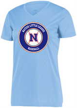 Load image into Gallery viewer, Natick Little League Ladies/Girls Short Sleeve Wicking Tee