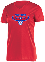 Load image into Gallery viewer, Natick Little League Ladies/Girls Short Sleeve Wicking Tee