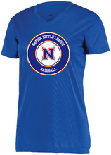 Load image into Gallery viewer, Natick Little League Ladies/Girls Short Sleeve Wicking Tee