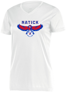 Natick Little League Ladies/Girls Short Sleeve Wicking Tee