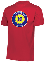 Load image into Gallery viewer, Natick Little League Softball Mens/boys Short Sleeve Wicking tee