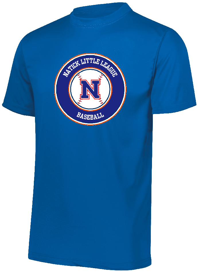 Natick Little League Adult/Youth Short Sleeve Wicking Tee