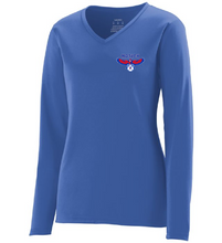 Load image into Gallery viewer, Natick Little League Ladies/Girls Long Sleeve Wicking Tee