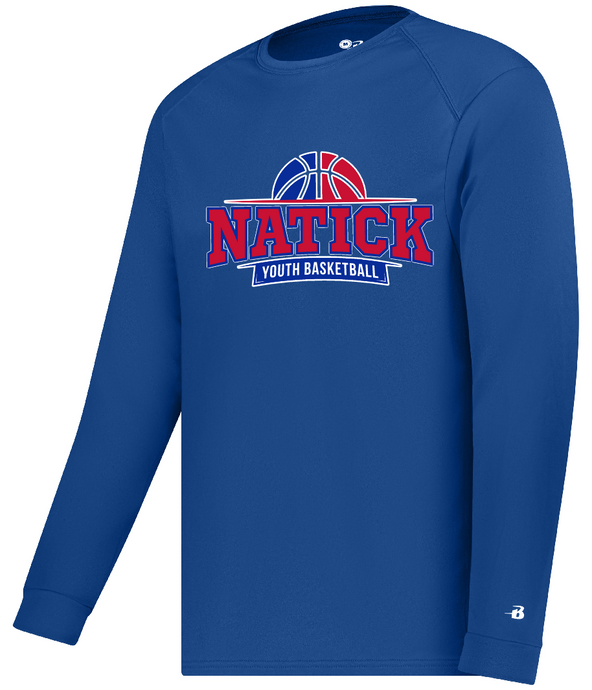 Natick Youth Basketball Long Sleeve Tee