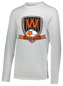 Wayland Soccer Long Sleeve Tri Blend Tee Shirt