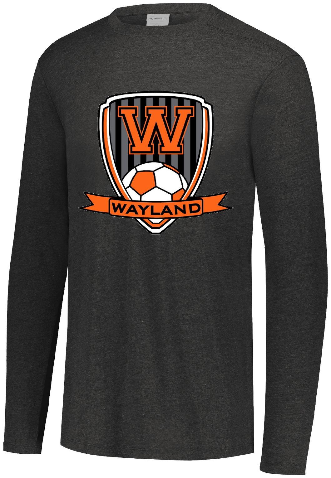 Wayland Soccer Long Sleeve Tri Blend Tee Shirt