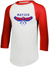 Load image into Gallery viewer, Natick Little League 3/4 Sleeve Shirt