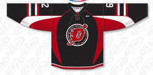 Load image into Gallery viewer, Demons Hockey Black Jersey
