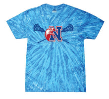 Load image into Gallery viewer, Natick Youth Lacrosse Tye Dye Tee Shirt