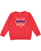 Load image into Gallery viewer, Natick Little League Softball Youth Crew Sweatshirt